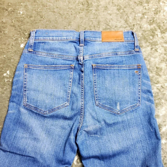 Madewell Cali Demi-Boot Distressed Jeans - Picture 5 of 11